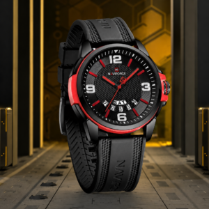 Reloj Naviforce NF9215T Negro-Rojo