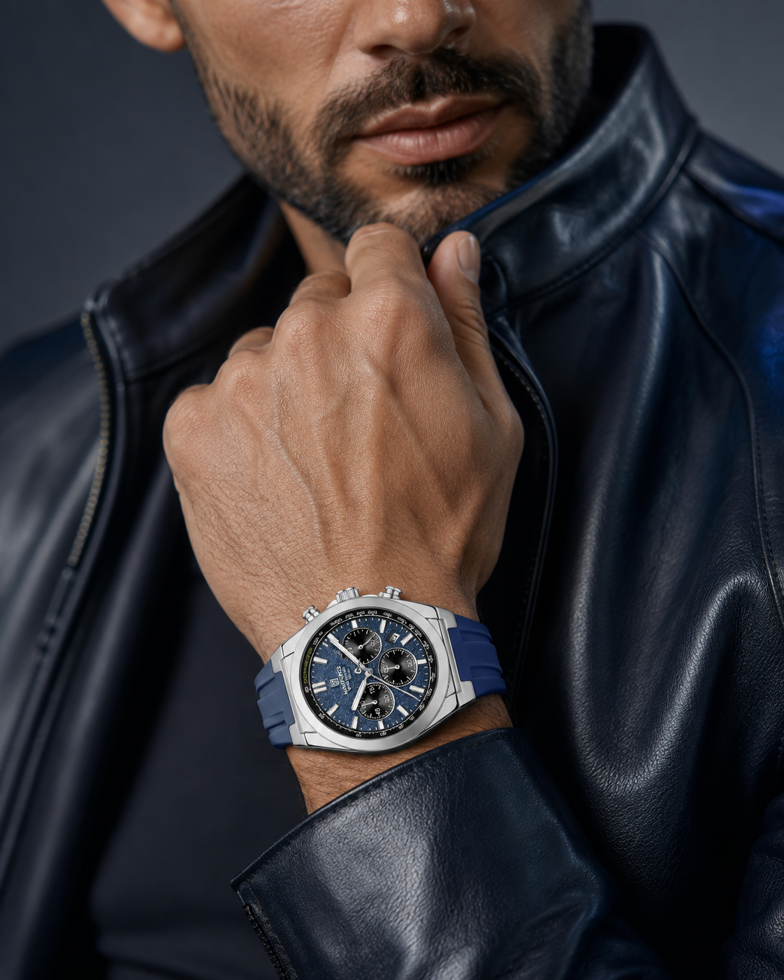 Reloj Naviforce Silicona Cronógrafo NF8080 - Imagen 2
